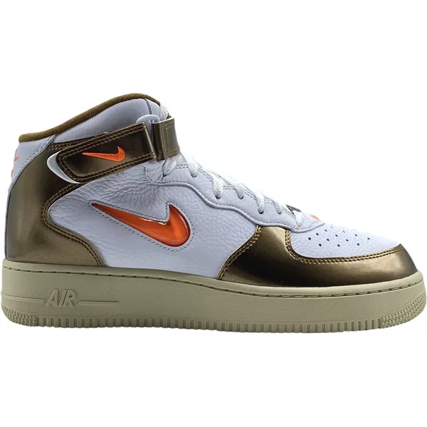 Nike Nike Air Force 1 Mid QS - Heren Sneakers Schoenen Leer DH5623-100 - EU US — vergelijk prijzen bij 1 winkel