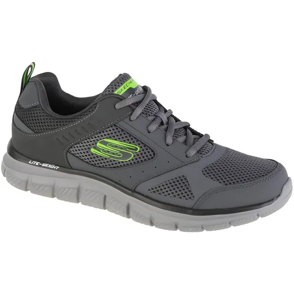 Skechers Skechers Track-Syntac, Mannen, Grijs, Sneakers, maat: 41,5 — vergelijk prijzen bij 1 winkel