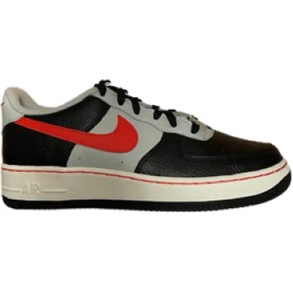 Nike Air Force 1 Zwart/Wit/Grijs/Rood