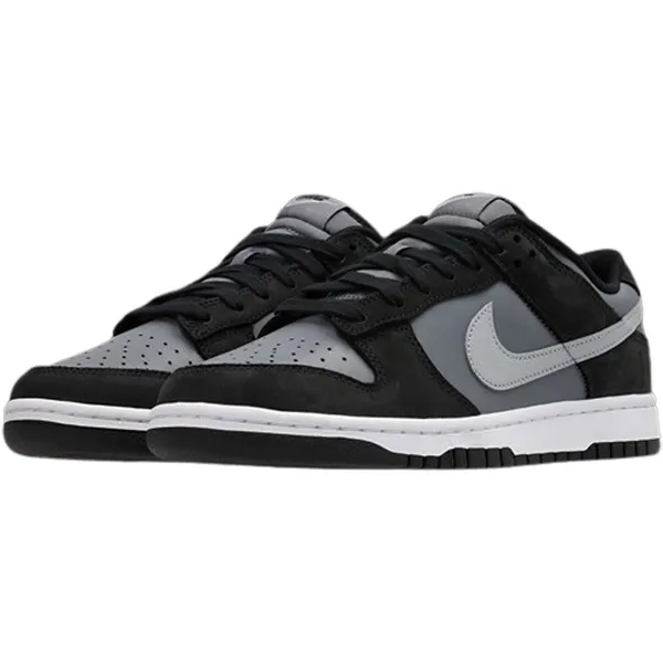 Nike Dunk Low grijs - zwart - wit