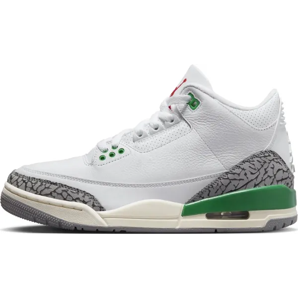 Jordan Jordan Nike Air Jordan 3 Retro - Maat 35.5 - Lucky Green / White - Sneakers Unisex - Doos Zonder Deksel — vergelijk prijzen bij 1 winkel
