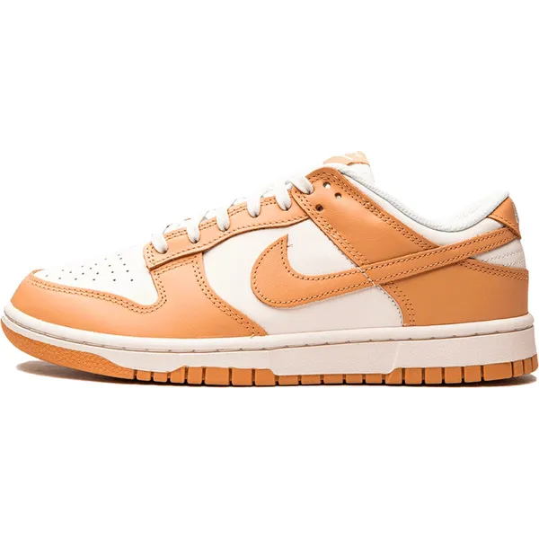 Nike Dunk Low 'Harvest Moon' - maat EU35.5 - DD1503-114 - sneakers laag - sail - cognac - oranje