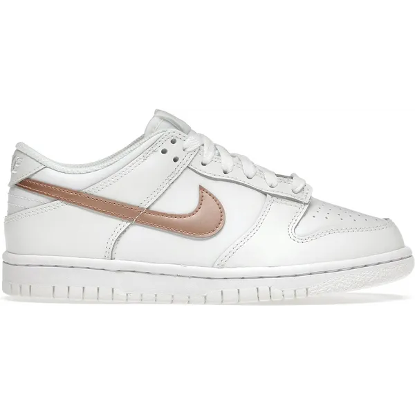 Nike Nike Dunk Low (GS) - White Pink Bronze Swoosh - Maat EU36.5 - DH9765-100 - roze - sneakers — vergelijk prijzen bij 1 winkel