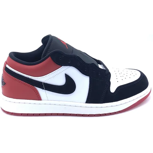 Nike Nike Air Jordan 1 Low SE - Maat 47.5 - Rood / Wit / Zwart - Black Toe - Sneakers Heren — vergelijk prijzen bij 1 winkel