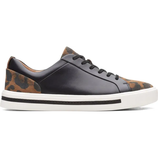 Clarks Dames schoenen - Un Maui Lace - D - black combi zwart