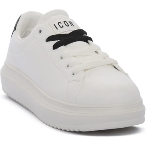 ICON Lage Sneakers Icon BIANCO NERO — vergelijk prijzen bij 1 winkel
