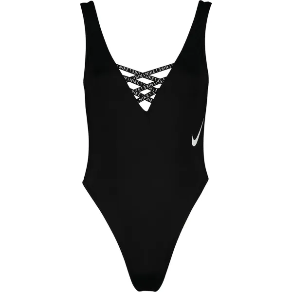 Nike Nike Swim Sneakerkini U-Back Dames Badpak - zwart - Maat L — vergelijk prijzen bij 1 winkel
