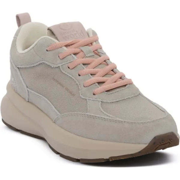 Natural World Lage Sneakers Natural World GRIS CLARO — vergelijk prijzen bij 1 winkel