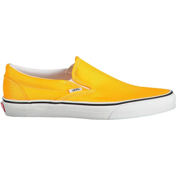 Vans Classic Slip-On Neon Blazing Orange / True White