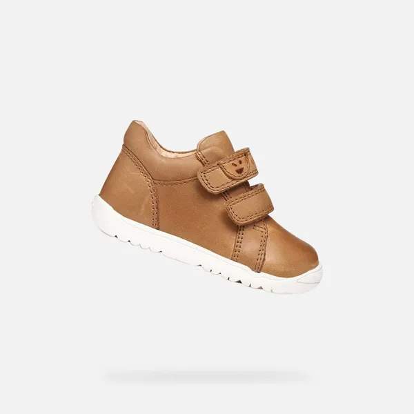 GEOX GEOX MACCHIA DREUMES Sneakers - COGNAC — vergelijk prijzen bij 1 winkel