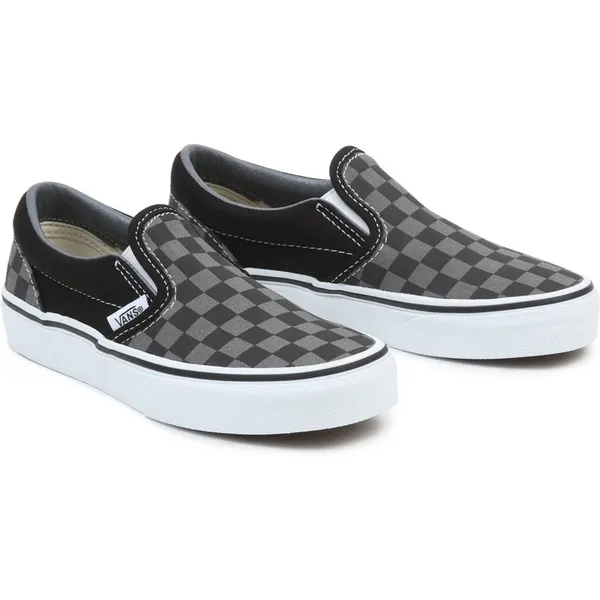 Vans Classic Slip-On (Checkerboard) Blk/Pewter