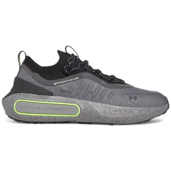 Under Armour Sneakers Castlerock / Black / Hyper Green