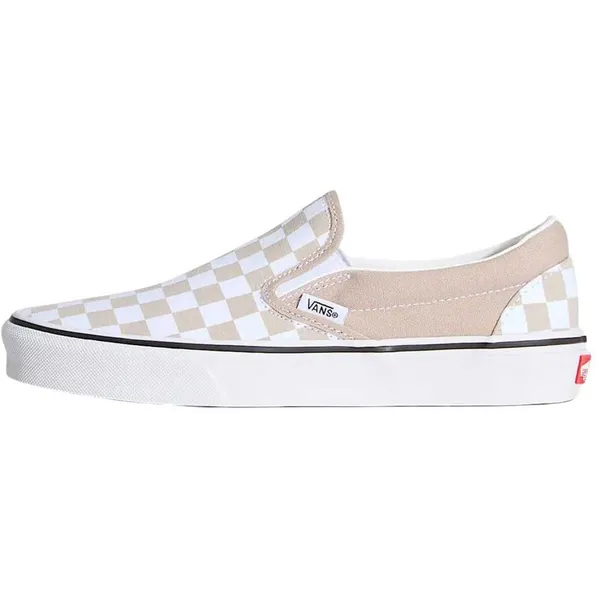 Vans Vans Classic Slip-On Checkerboard Mushroom Sneakers Senior — vergelijk prijzen bij 1 winkel