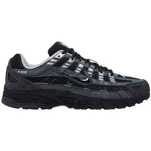 Lage Sneakers Nike P-6000 Suede Anthracite Metallic Silver