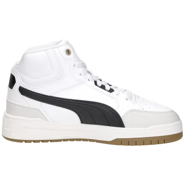 PUMA PUMA Shuffle Downtown Mid Jr Sneakers - Jongens - Wit — vergelijk prijzen bij 1 winkel