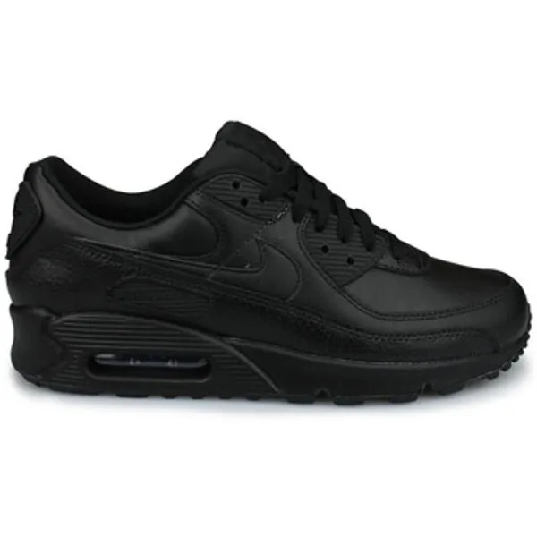 Lage Sneakers Nike Air Max 90 Leather Noir