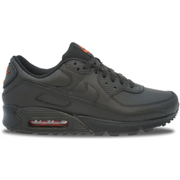 Sneakers Nike Air Max 90 Leather Black Safety Orange