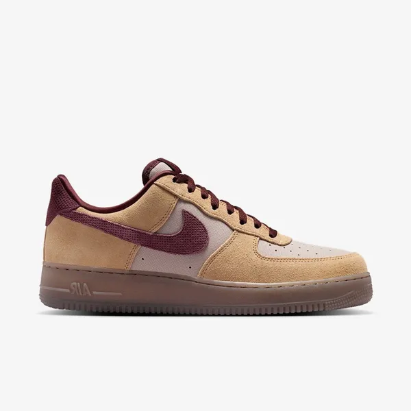 Nike Nike Air Force 1 '07 Premium - Maat 45 - Linen Bordeaux Bruin - Sneakers Heren — vergelijk prijzen bij 1 winkel