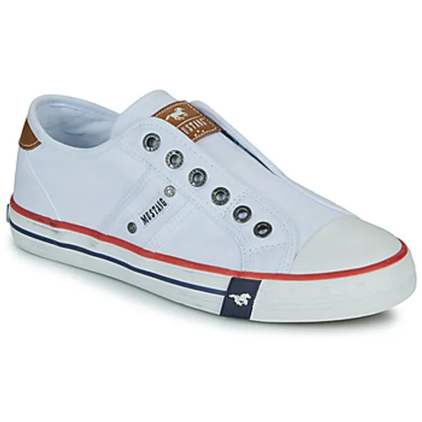 mustang Lage Sneakers Mustang 26M0242008-WHITE — vergelijk prijzen bij 1 winkel