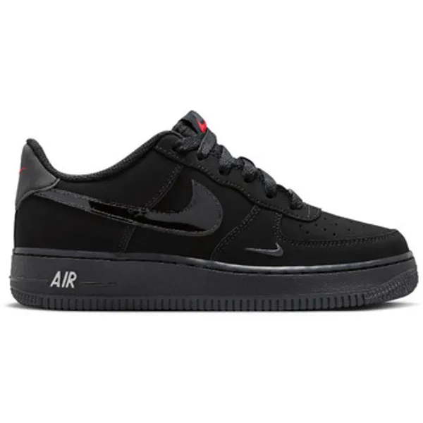 Nike Lage Sneakers Nike Air Force 1 Low Black Smoke Grey (GS) — vergelijk prijzen bij 1 winkel