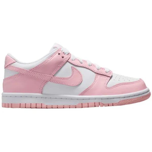 Lage Sneakers Nike Dunk Low White Medium Soft Pink (GS)
