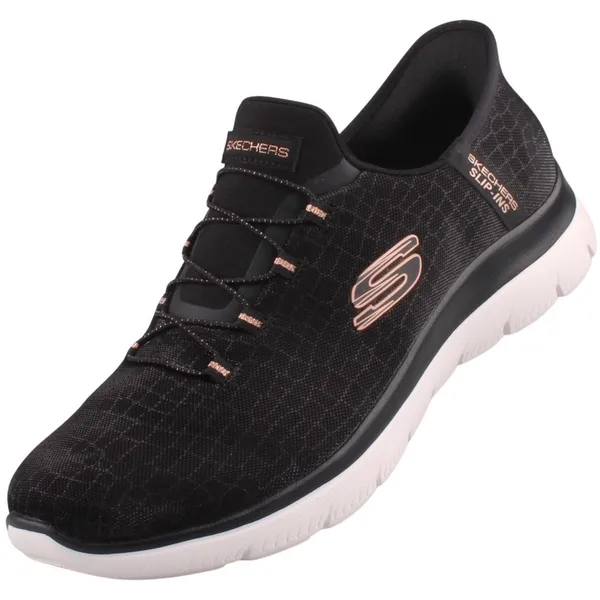 Skechers Skechers Slip-ins™ Summits Classy Night damestrainers zwart/roségoud — vergelijk prijzen bij 1 winkel