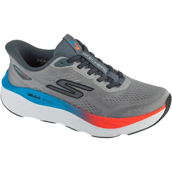 Skechers Skechers Slip-Ins: Max Run, Mannen, Grijs, Hardloopschoenen, maat: — vergelijk prijzen bij 1 winkel