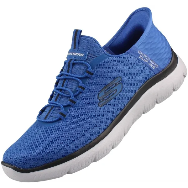 Skechers Skechers Slip-ins Summits Hoge Gamma Herentrainers Blauw — vergelijk prijzen bij 1 winkel