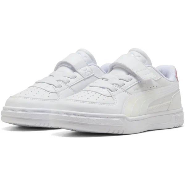 PUMA PUMA Puma Caven III Holo 2.0 AC+ PS Meisjes Sneakers - PUMA White-Rosy Outlook-PUMA Silver — vergelijk prijzen bij 1 winkel