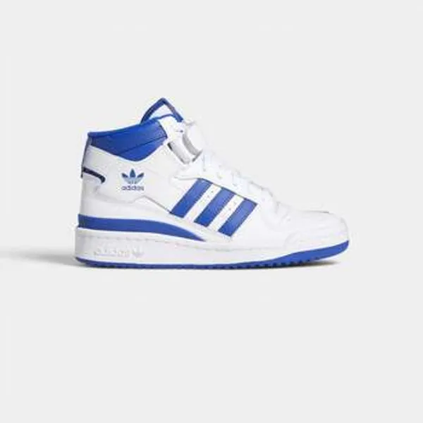 Hoge Sneakers adidas Forum Mid J "Cloud White Royal Blue"