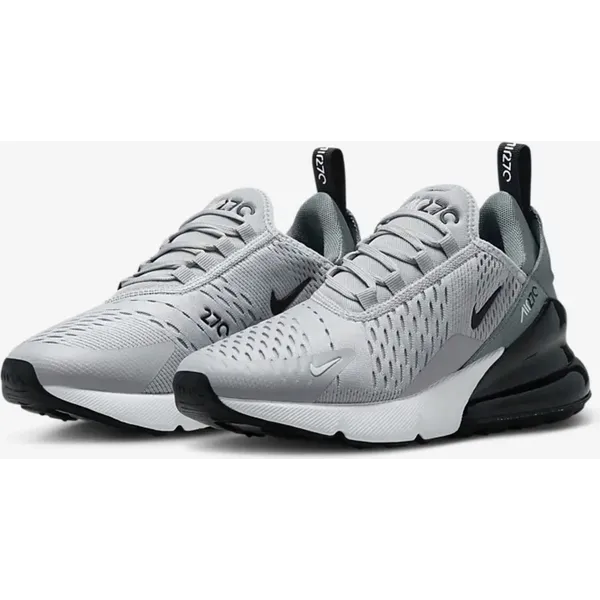 Nike Air Max 270 (GS) - Grijs / Zwart / Wit - Sneakers Unisex
