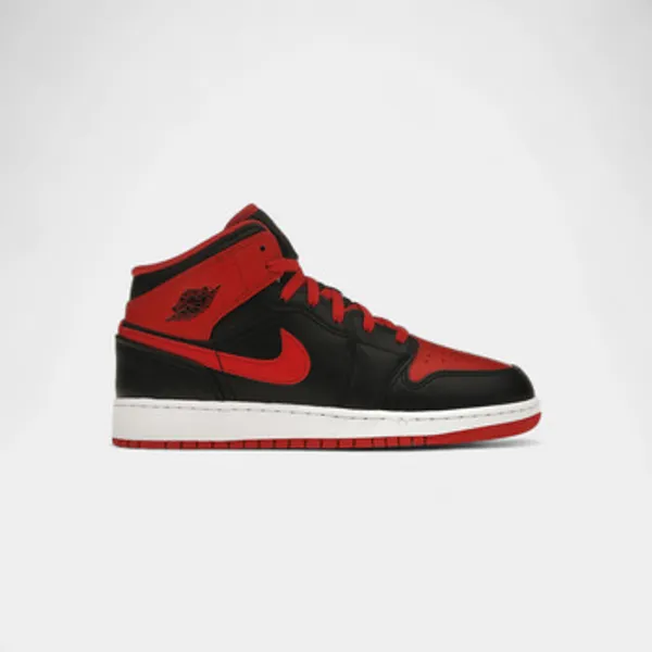Nike Hoge Sneakers Nike Jordan 1 Mid Alternate Bred (2022) (GS) — vergelijk prijzen bij 1 winkel