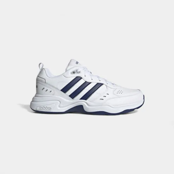 Lage Sneakers adidas Strutter Cloud White Dark Blue Matte Silver