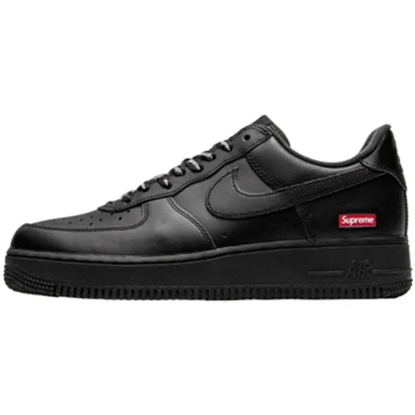 Lage Sneakers Nike Air Force 1 Low Black Supreme