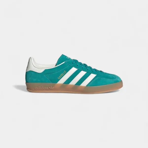 Lage Sneakers adidas Gazelle Indoor Pure Teal Off White Gold Metallic