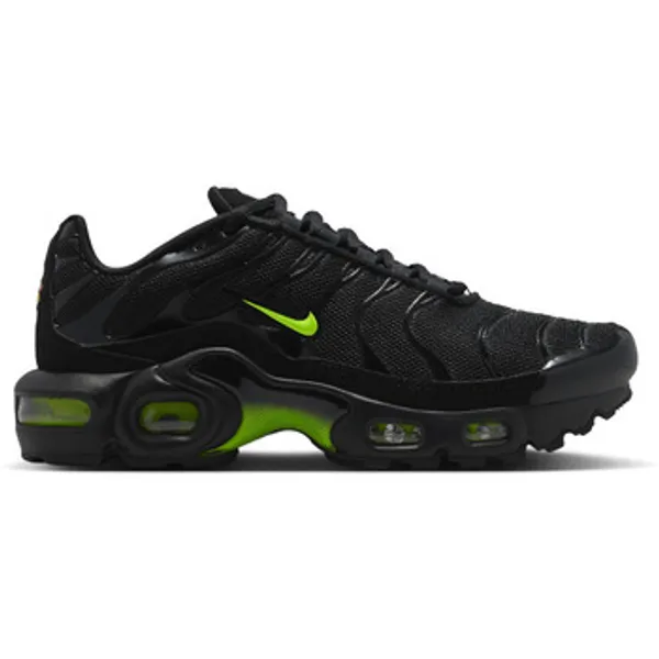 Lage Sneakers Nike Air Max Plus Older Kids' Shoes Black/Black/Volt Ice