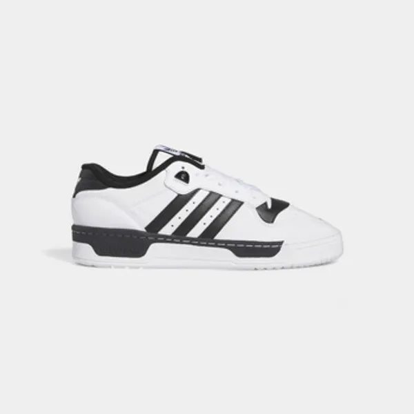 Adidas Lage Sneakers adidas Rivalry Low White Core Black — vergelijk prijzen bij 1 winkel