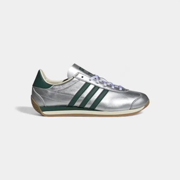 Adidas Lage Sneakers adidas Country OG Silver Metallic Collegiate Green (Women's) — vergelijk prijzen bij 1 winkel