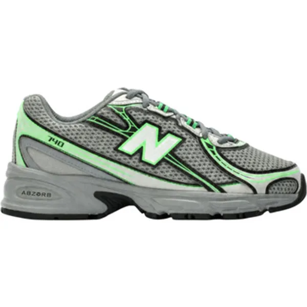 Lage Sneakers New Balance 740 Slate Grey Green (GS)