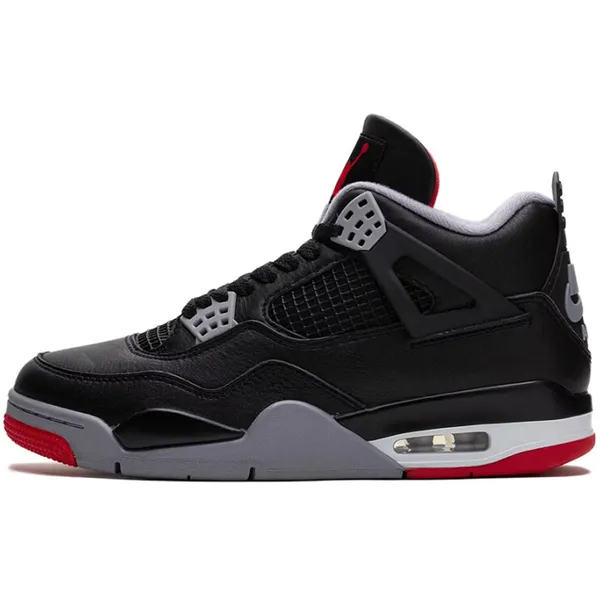 Jordan Jordan 4 Zwart/Grijs/Rood