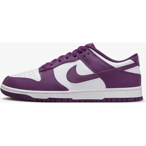 Nike Nike Dunk Low Retro - Sneakers - Unisex - Maat 42 - Wit/Wit/Viotech — vergelijk prijzen bij 1 winkel