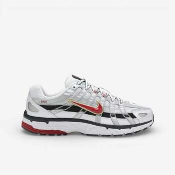 Lage Sneakers Nike P-6000 White Gold Red (Women's)