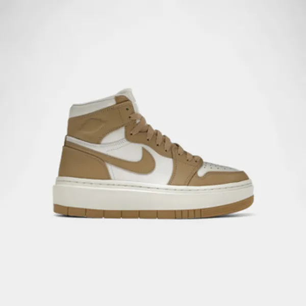 Nike Hoge Sneakers Nike 1 Elevate High White Desert (Women's) — vergelijk prijzen bij 1 winkel