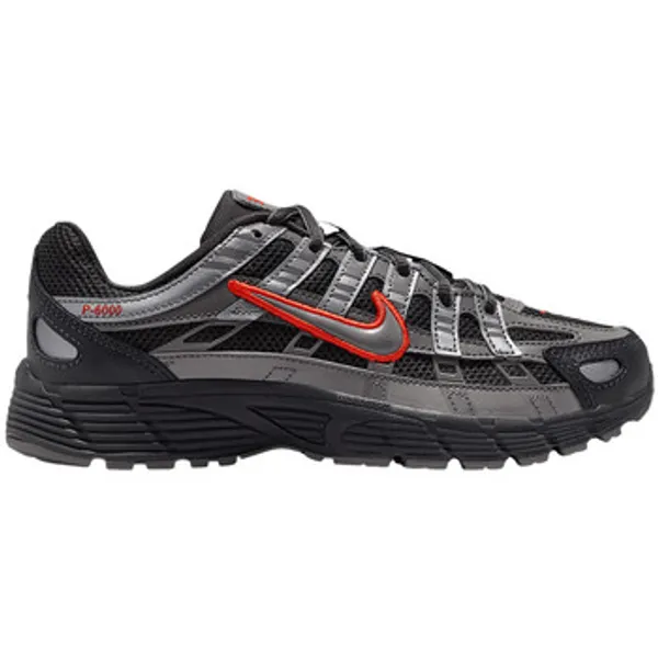 Lage Sneakers Nike P-6000 Anthracite Picante Red Metallic Cool Grey (GS)
