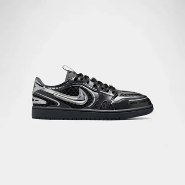 Nike Lage Sneakers Nike 1 Low Method of Make V3 Black Metallic Silver (Women's) — vergelijk prijzen bij 1 winkel