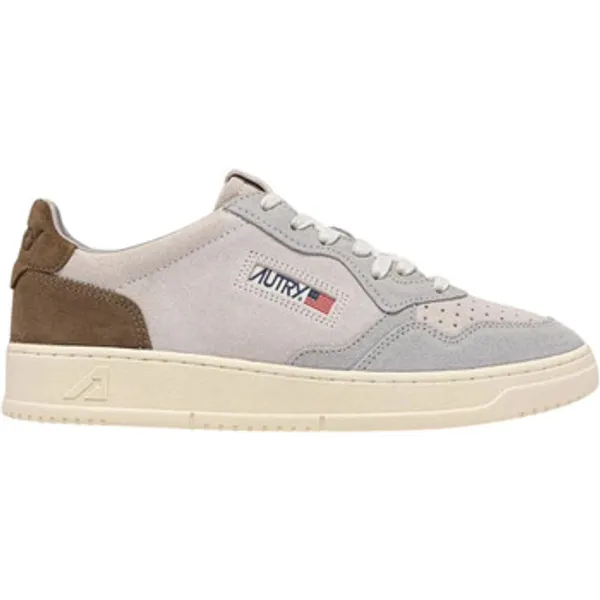 Autry Lage Sneakers Autry Medalist Low Beige Brown — vergelijk prijzen bij 1 winkel