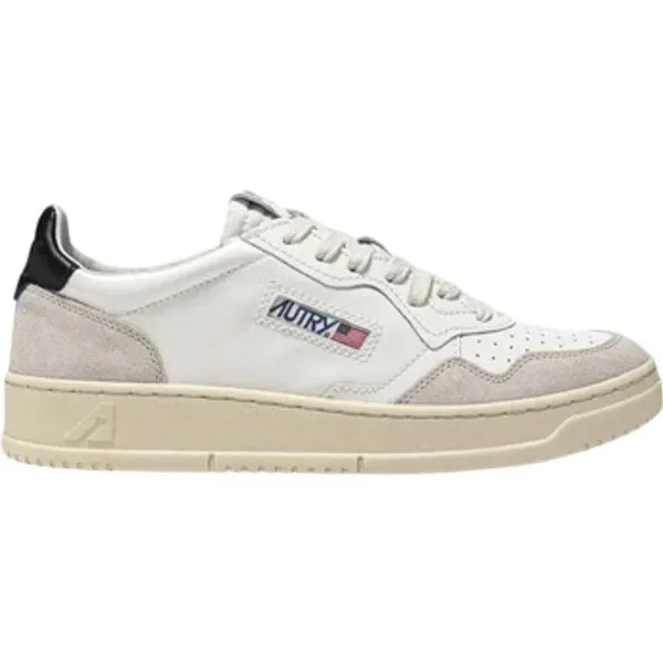 Autry Sneakers Autry Medalist Leather Low White Black Beige (Women's) — vergelijk prijzen bij 1 winkel