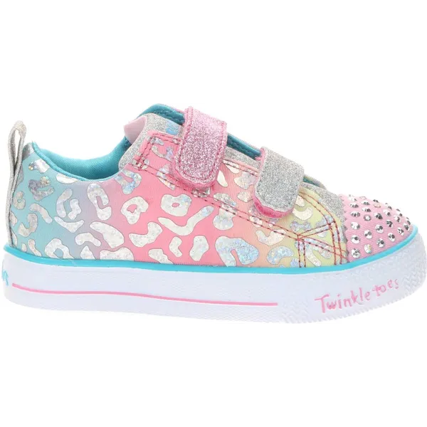 Skechers Skechers Shuffle Lite Leopard Cutie - Meisjes - Sneakers - Zwart — vergelijk prijzen bij 1 winkel