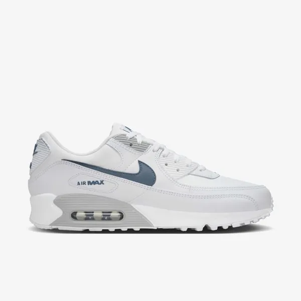 Nike Nike Air Max 90 - Sneakers - EU 41 - White/Diffused Blue-Wolf Grey / Wit Blauw Grijs - Air Max - Lifestyle — vergelijk prijzen bij 1 winkel