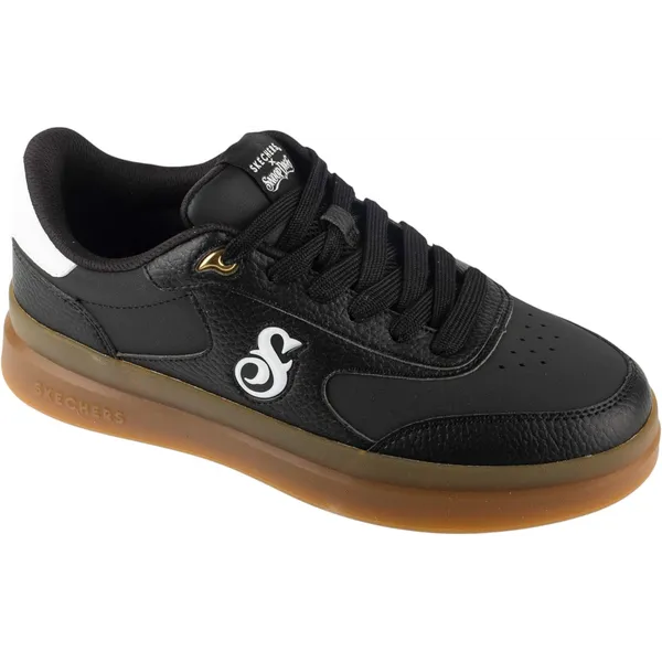 Skechers Skechers Duraleather Lace Up Snoop Cupsole Sneaker, Mannen, Zwart, Sneakers, maat: — vergelijk prijzen bij 1 winkel
